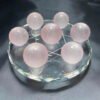 Virgo with Aries，Pink seven-star array, natural crystal