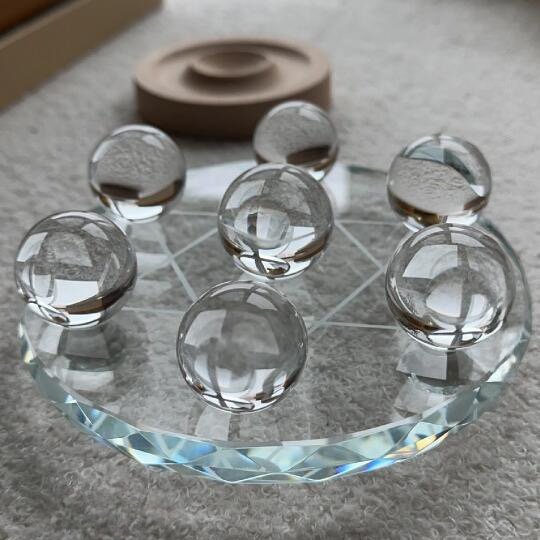 Cancer and Capricorn，White crystal 7 star array, energy amplifier
