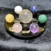 Multi-color crystal array good luck