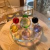 Multi-color crystal array good luck