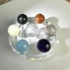 Multi-color crystal array good luck