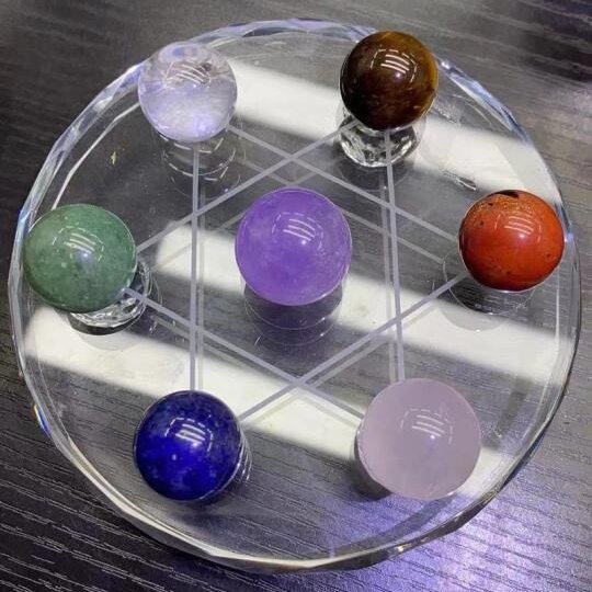 zixuan (6) Multi-color crystal array good luck