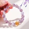 Amethyst Bracelet | Selected Rough Stones | Balance Body and Mind | Women's Jewelry