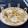 Golden crystal 7 star array, tiger eye crystal array, Gemini and Leo
