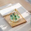 Libra, Seven-Star Crystal Array, Elegant Green