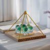 Libra, Seven-Star Crystal Array, Elegant Green