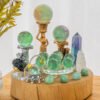 Libra, Seven-Star Crystal Array, Elegant Green