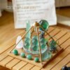 Libra, Seven-Star Crystal Array, Elegant Green