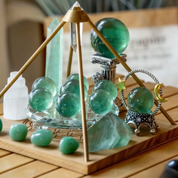 微信图片_20250318153843 Libra, Seven-Star Crystal Array, Elegant Green