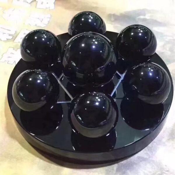 Crystal 7 Star Array, Obsidian Array, Taurus Crystal
