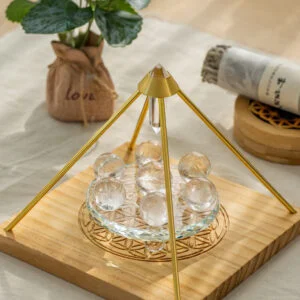 Cancer and Capricorn，White crystal 7 star array, energy amplifier