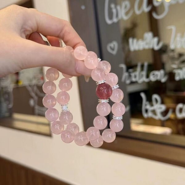 配饰 (2) Natural Rose Quartz Crystal – Love & Healing Stone