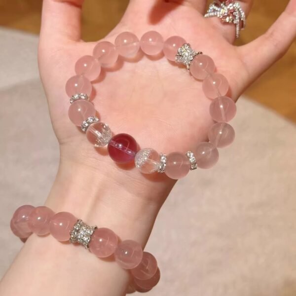 配饰 (3) Natural Rose Quartz Crystal – Love & Healing Stone