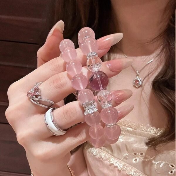 配饰 (6) Natural Rose Quartz Crystal – Love & Healing Stone